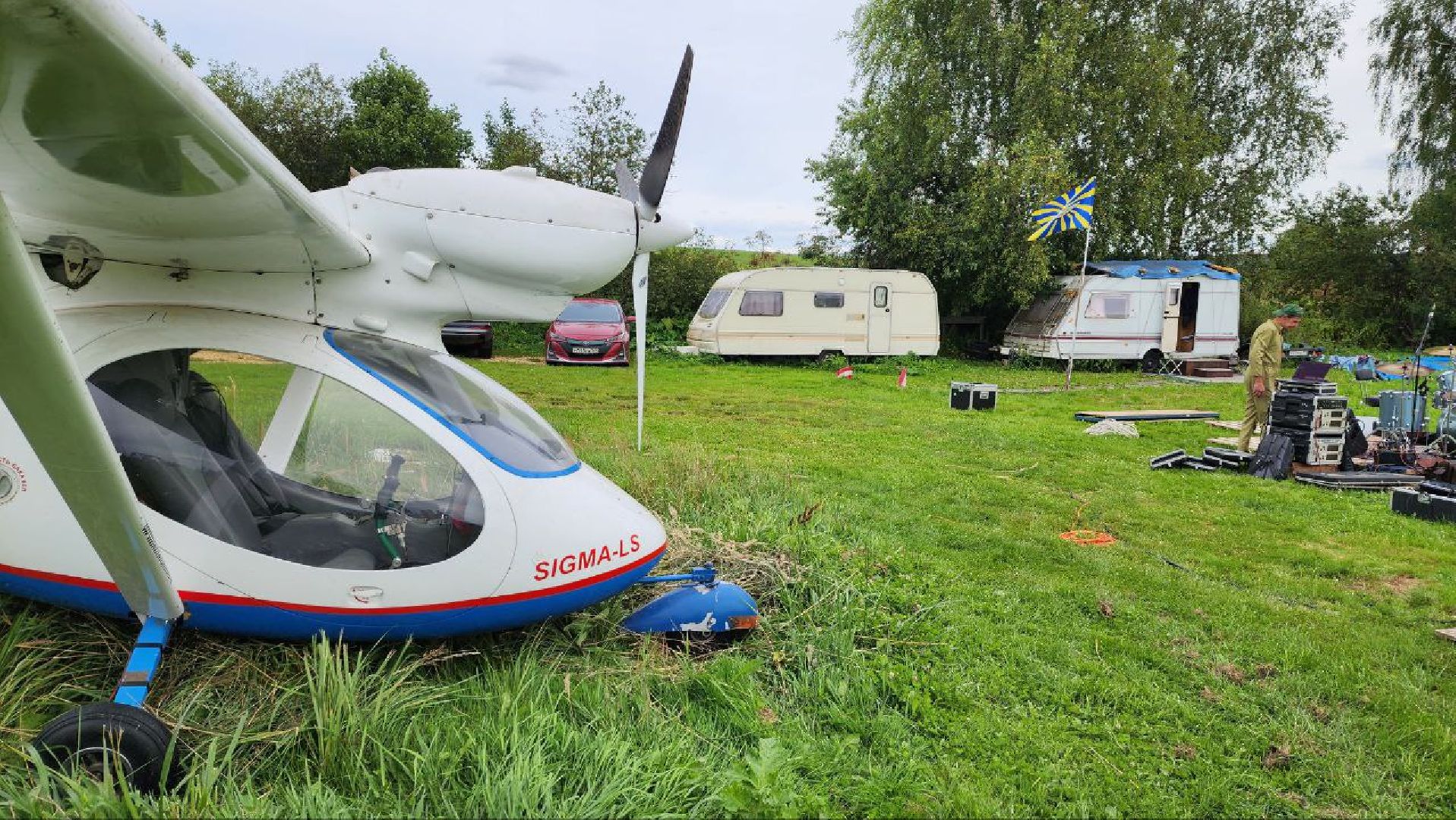 Дмитров, Клуб Паралет, Аэродром возле Батюшково, РВИО, День воздушного флота,