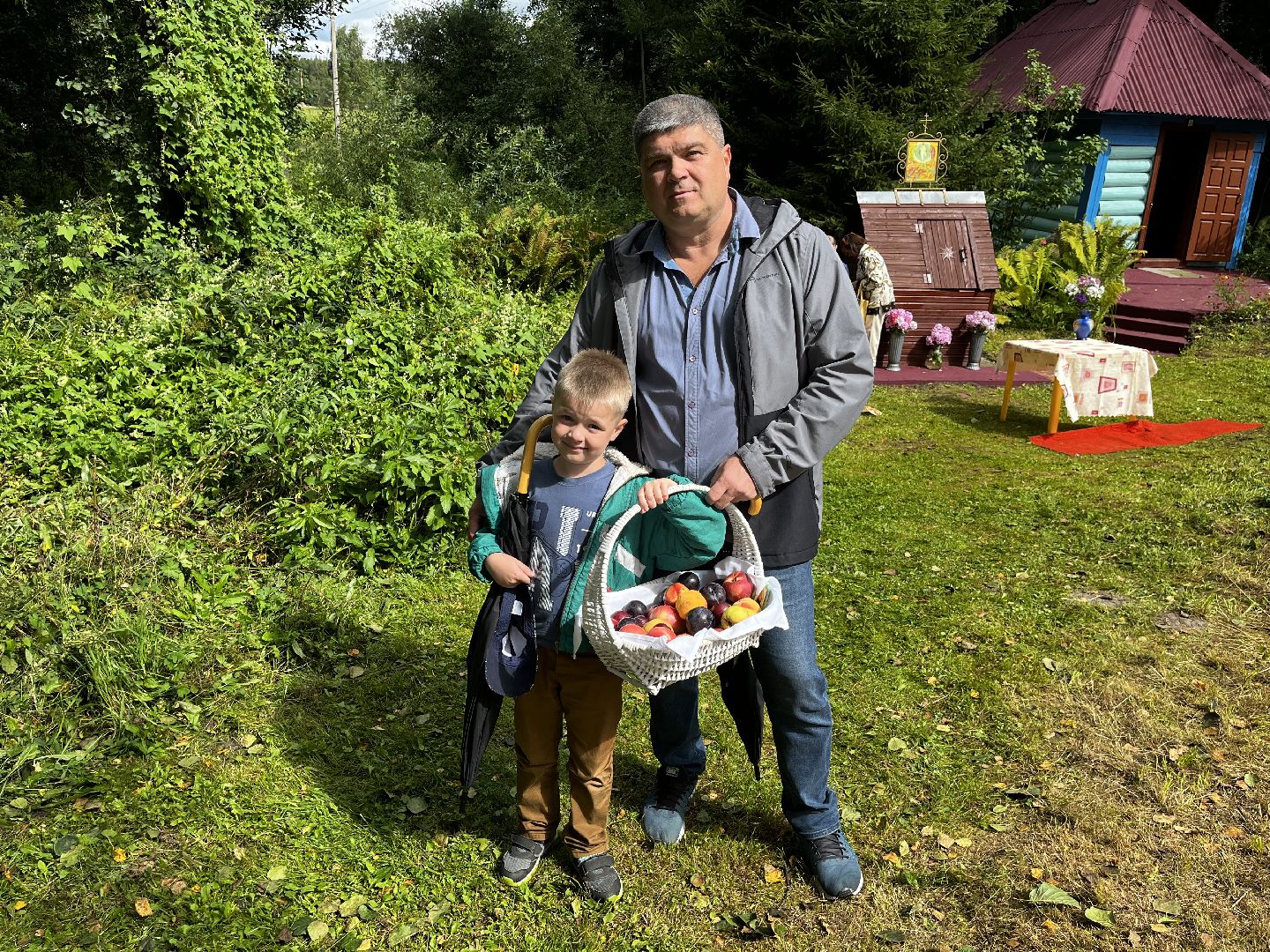 воскресенк, яблочный спас, праздник села,