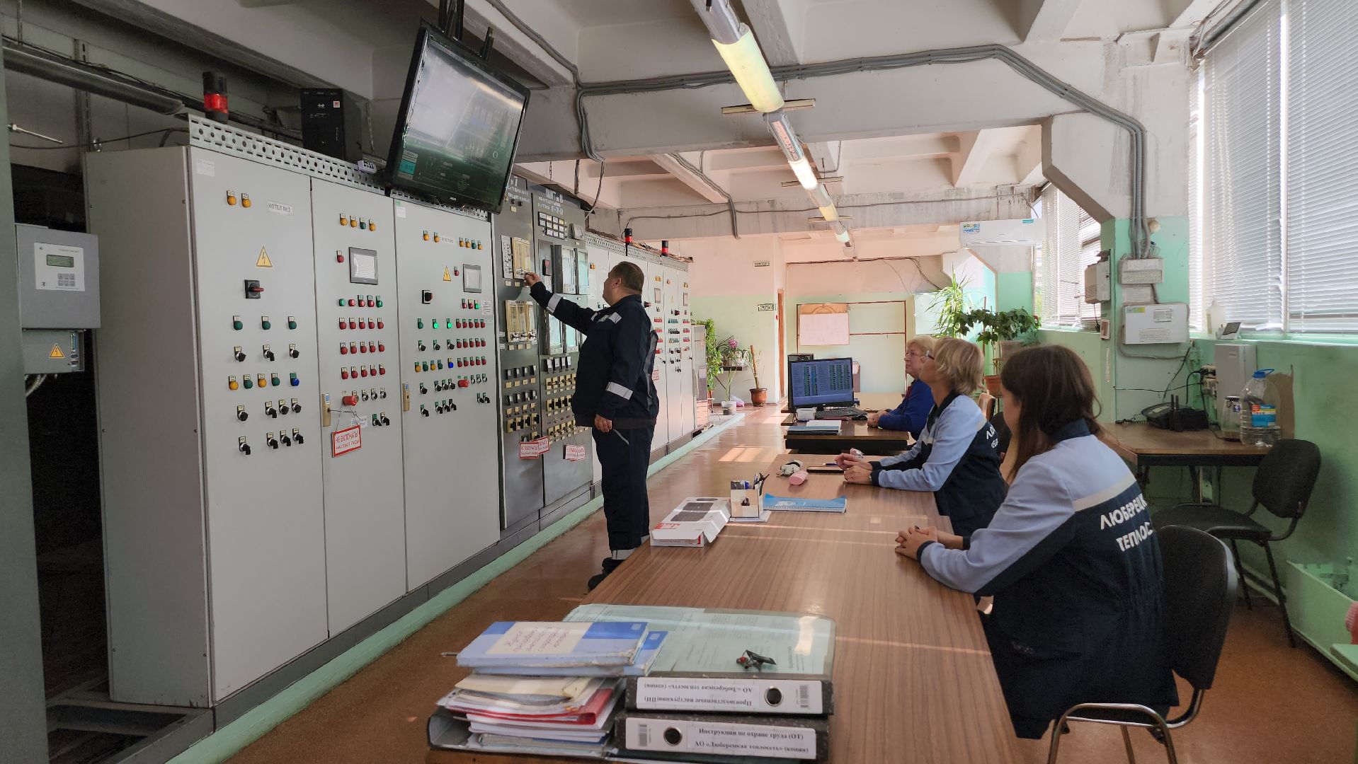 люберецкая теплосеть,  люберцы, ремонт котельной,