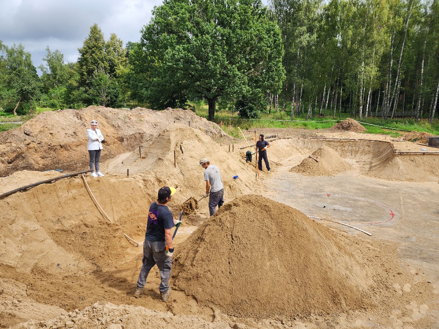 красноармейск, городской округ пушкинский, лесопарк, скейт-парк, благоустройство ,
