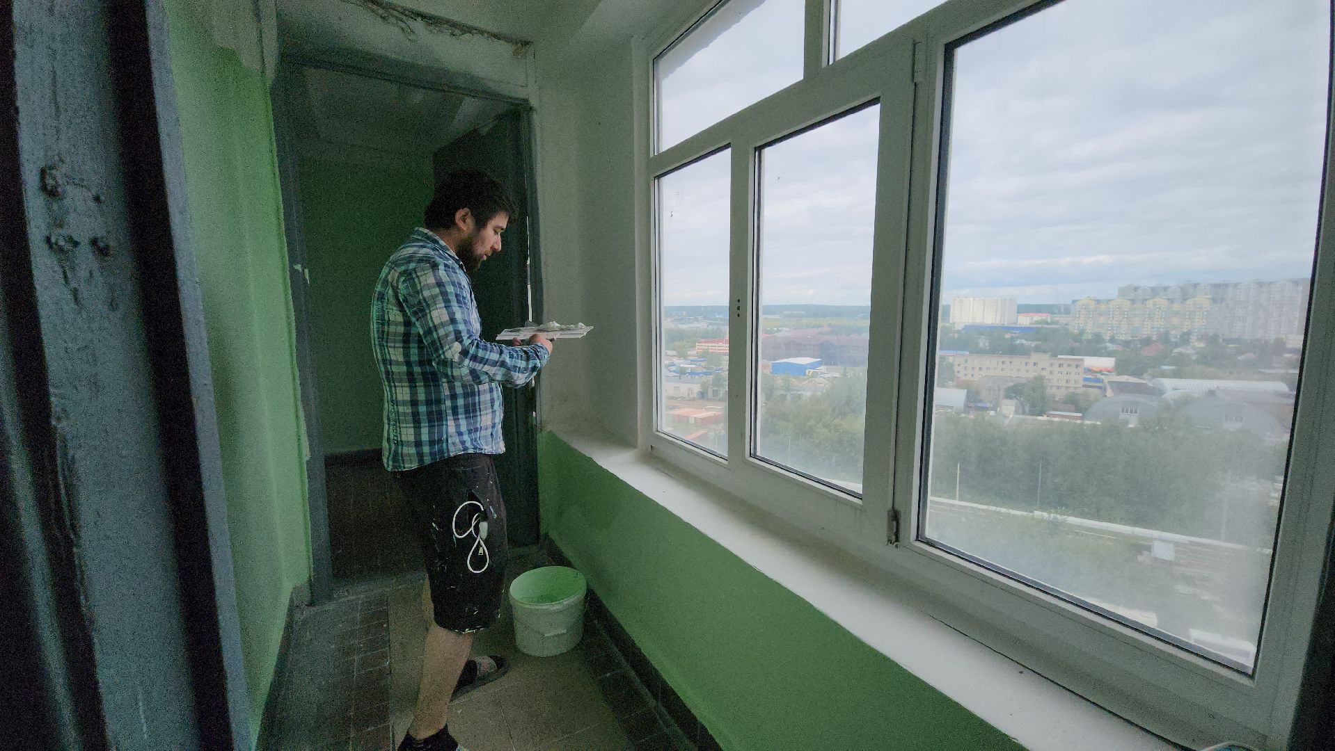 ремонт подьездов мкд, ремонт подъезда, лобня,