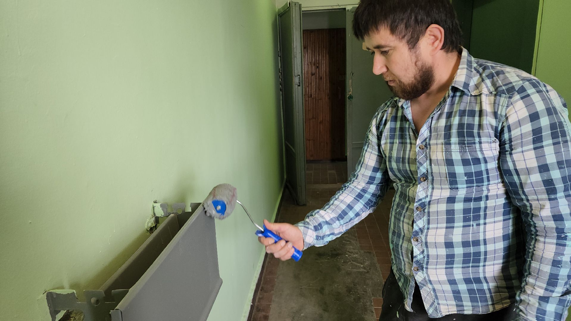 ремонт подьездов мкд, ремонт подъезда, лобня,