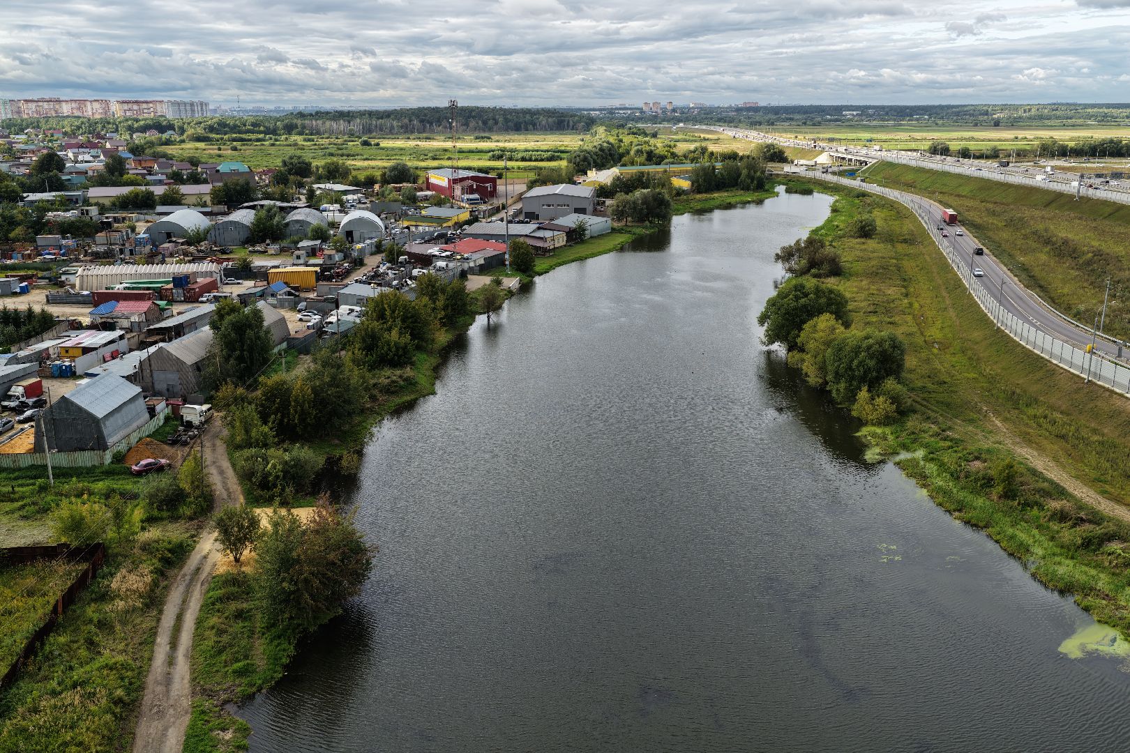 видео с коптера, очистка Островецкого озера, экология люберцы,