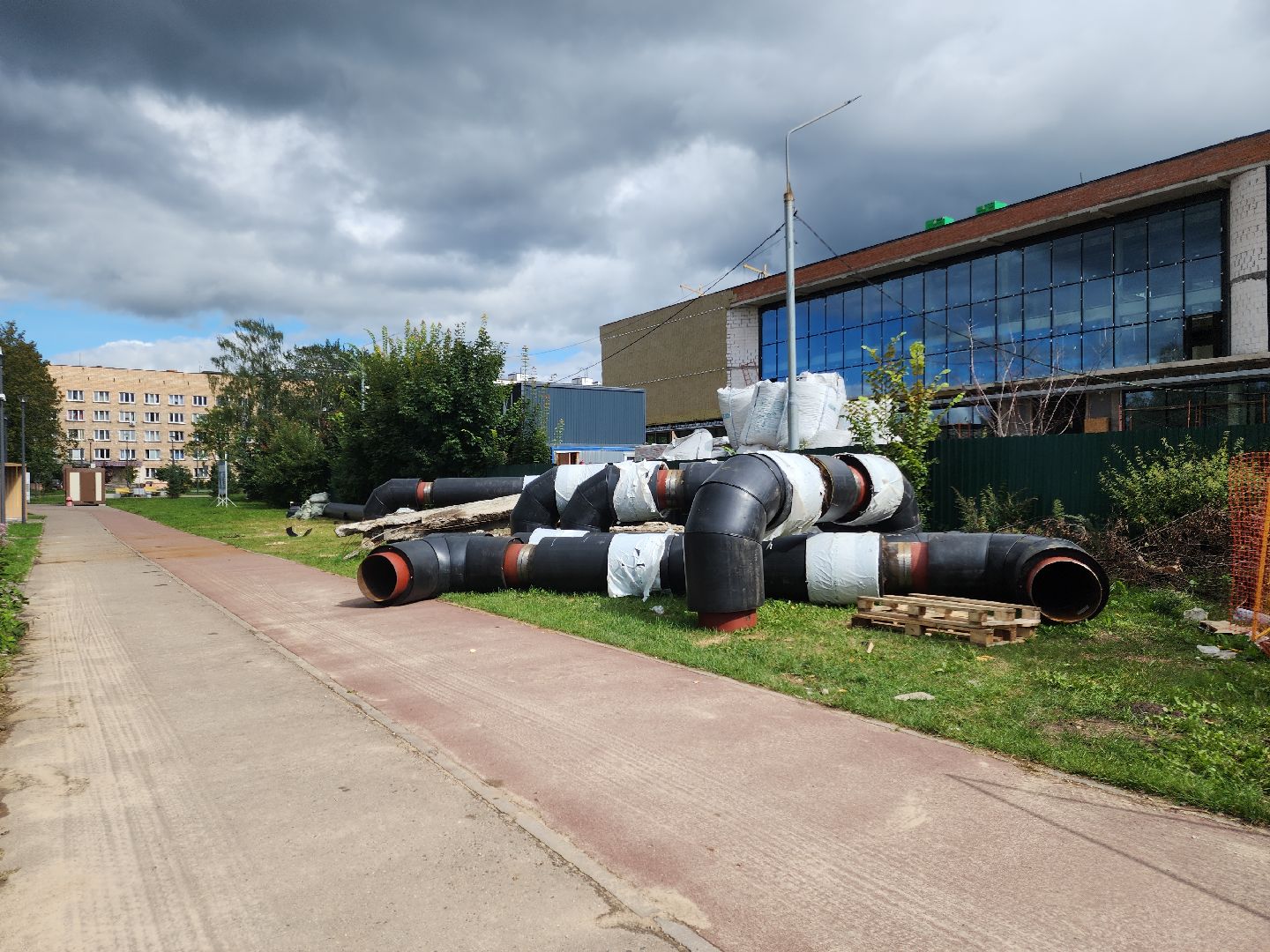 Черноголовка, Ремонт теплосети, Жкх,