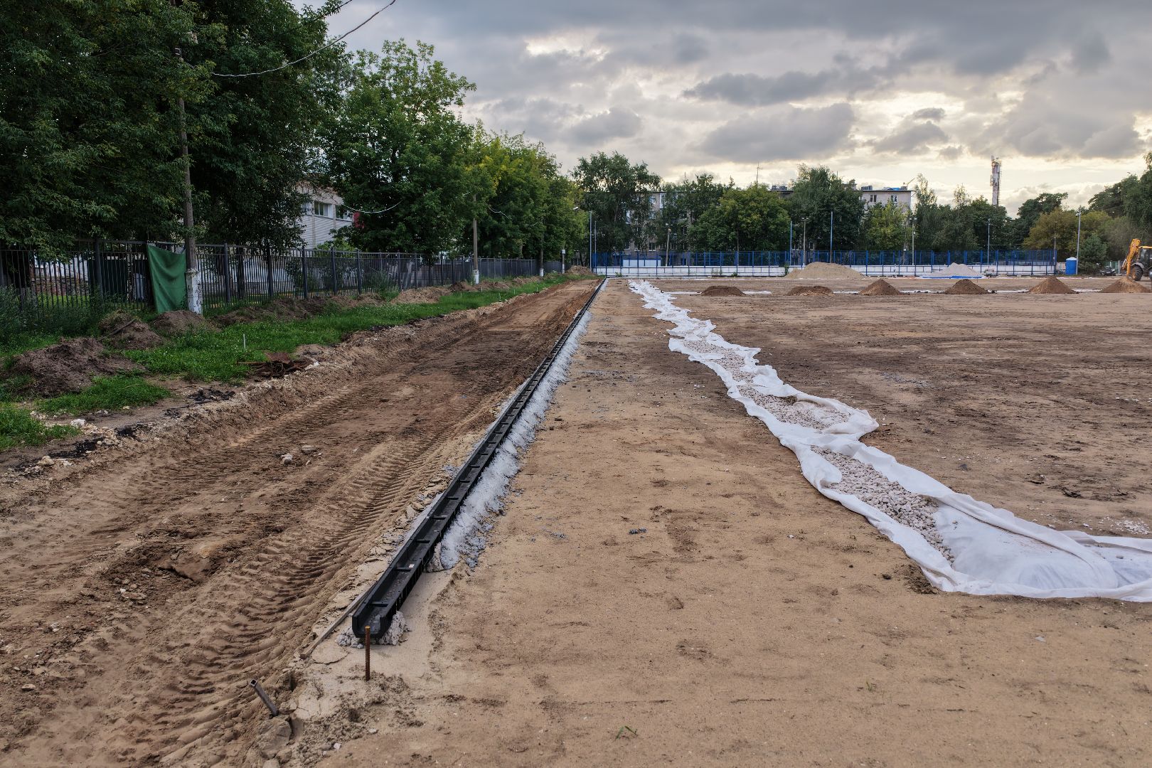 видео с коптера, стадион труд, спорт в люберцах,