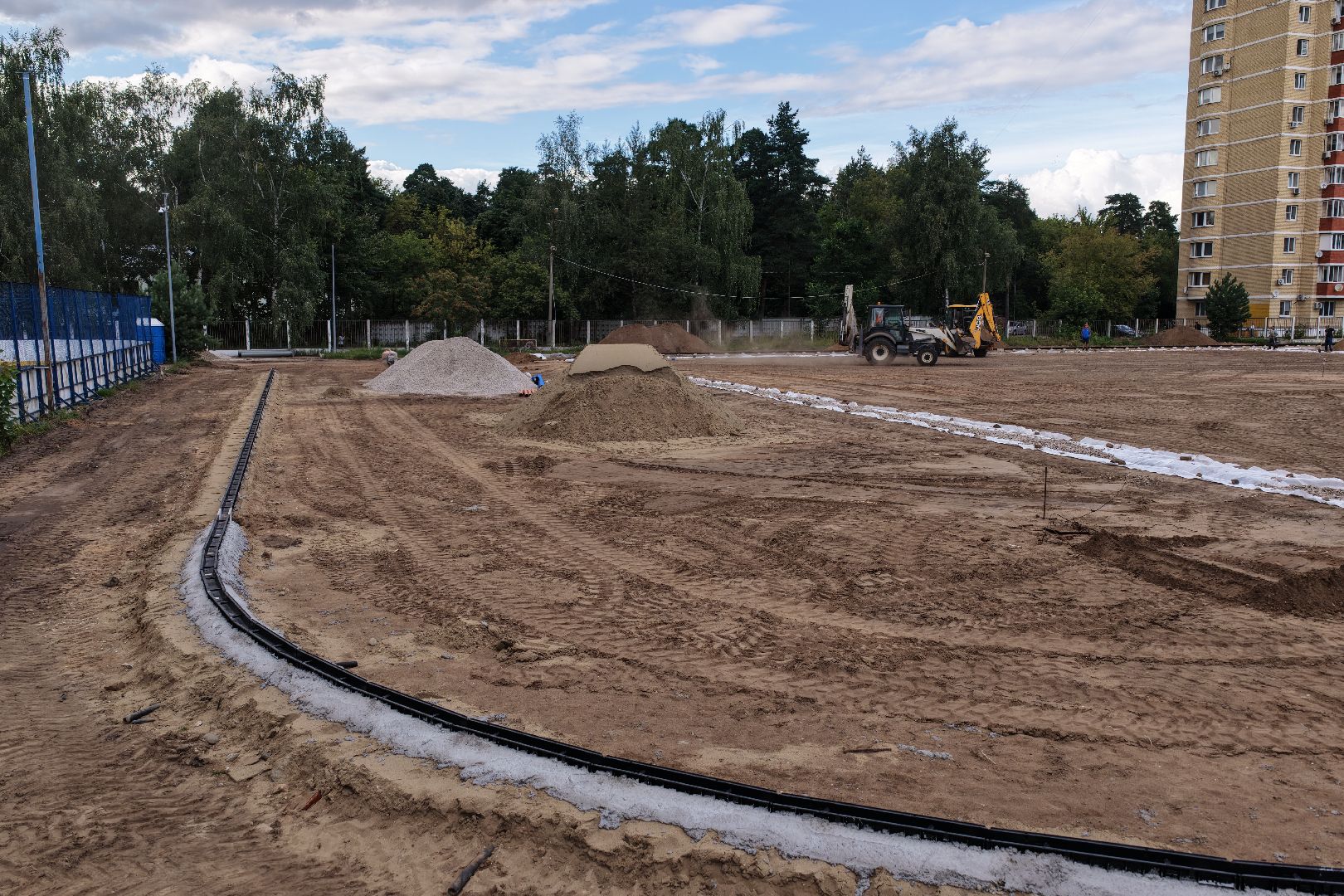 видео с коптера, стадион труд, спорт в люберцах,