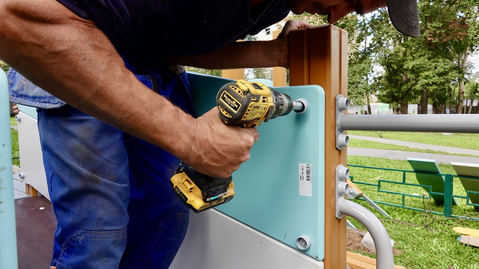 благоустройство, сергиев посад, сергиево-посадский городской округ, дип, детская игровая площадка , по просьбам жителей,