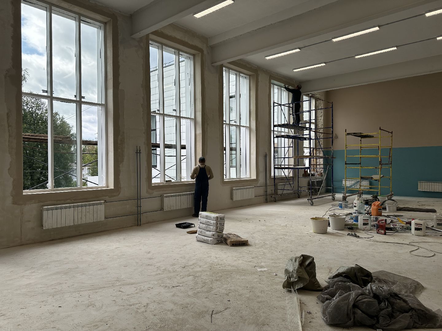 пушкинский городской округ, ашукино, Ашукинский образовательный комплекс , капитальный ремонт школы, образование,