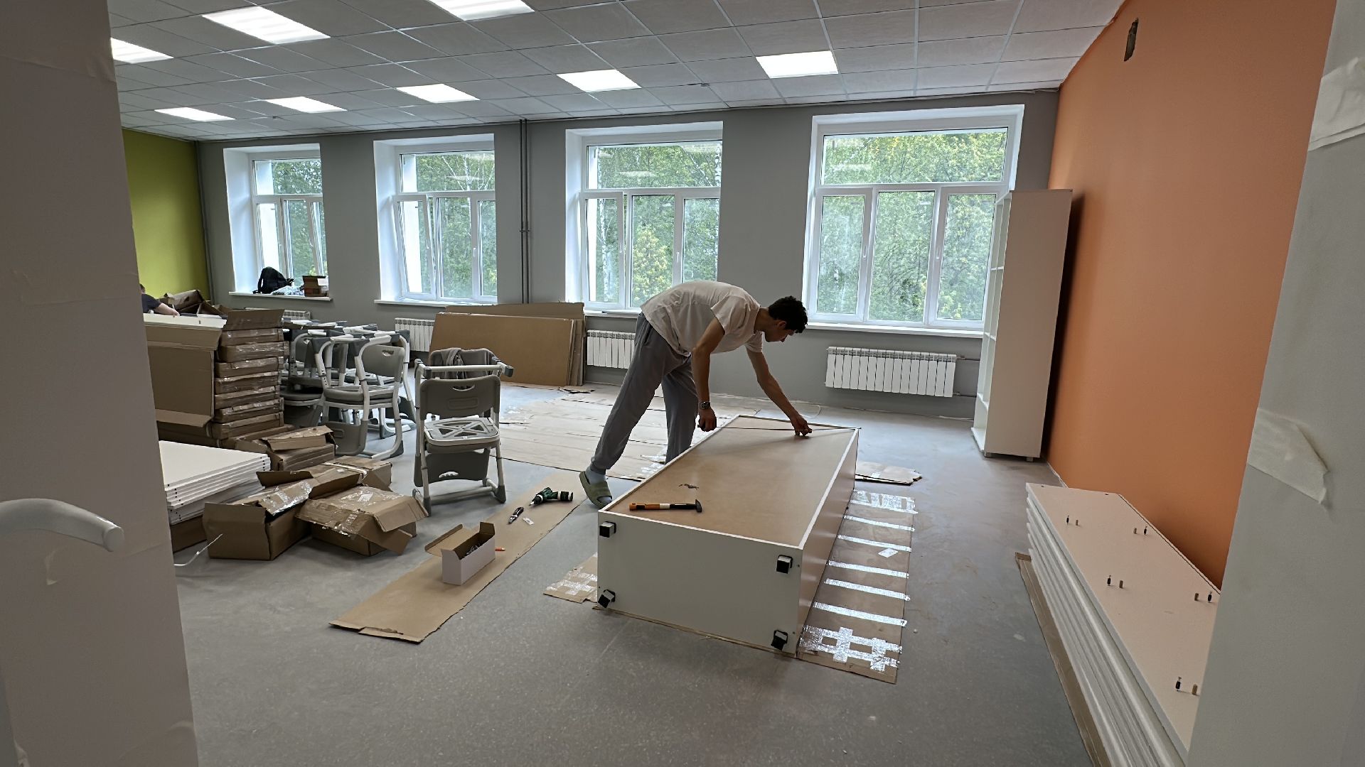 пушкинский городской округ, ашукино, Ашукинский образовательный комплекс , капитальный ремонт школы, образование,