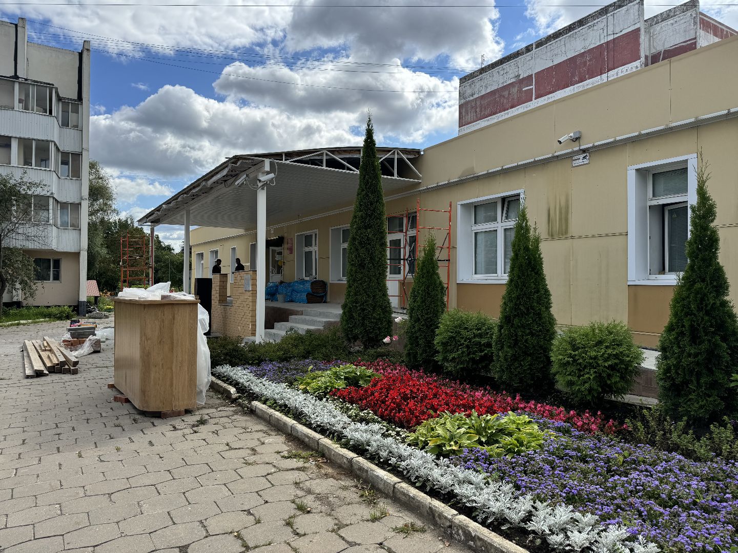 ремонт поликлиники, амбулатория , горки ленинские, ленинский городской округ,