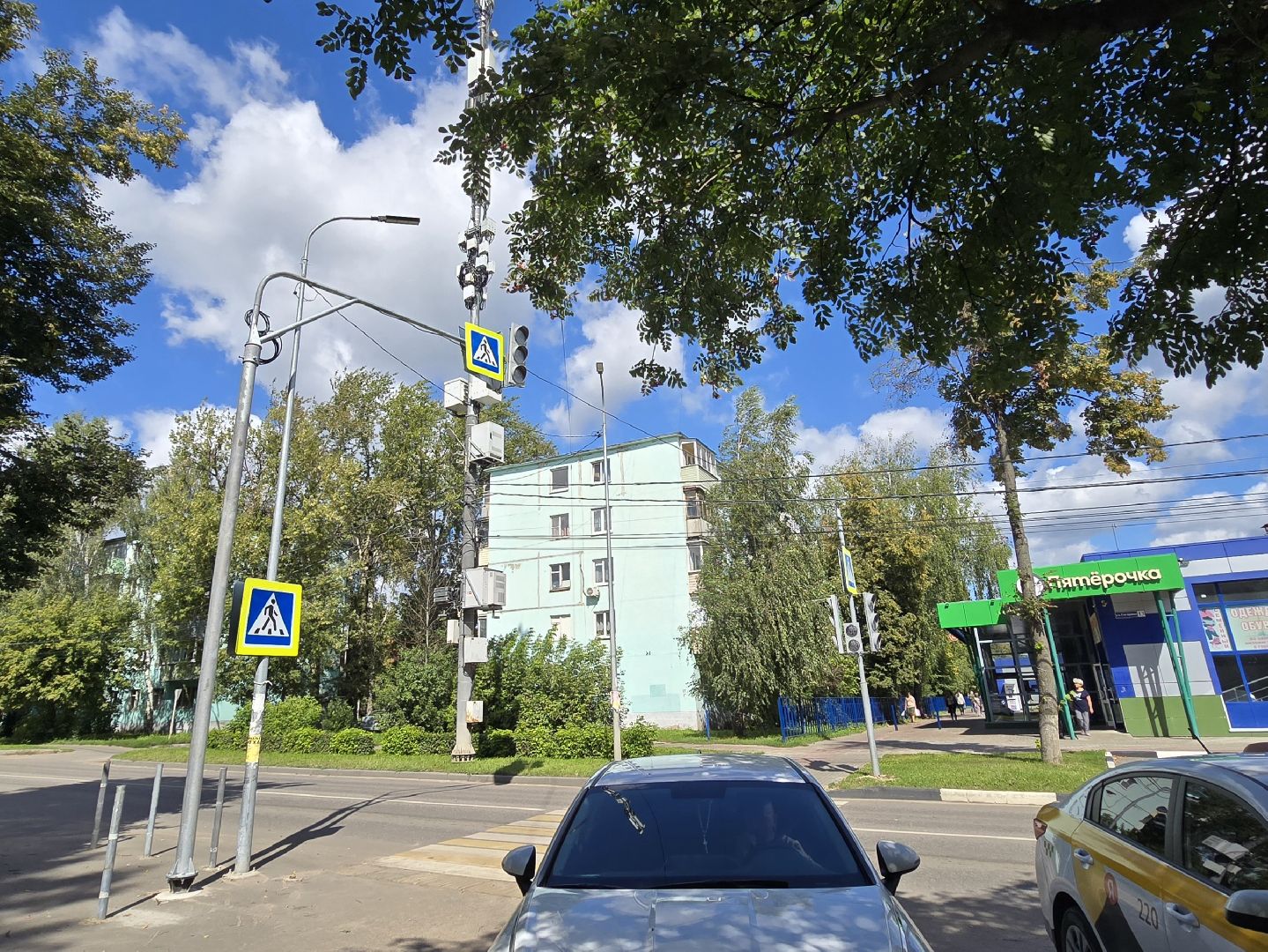 Коломна, светофор,