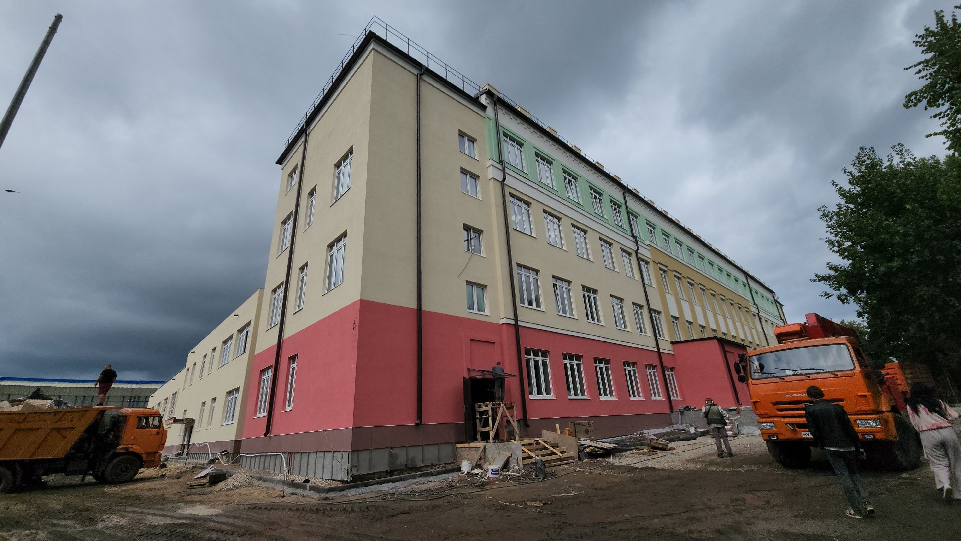 серпухов, школа 1, капитальный ремонт школы,