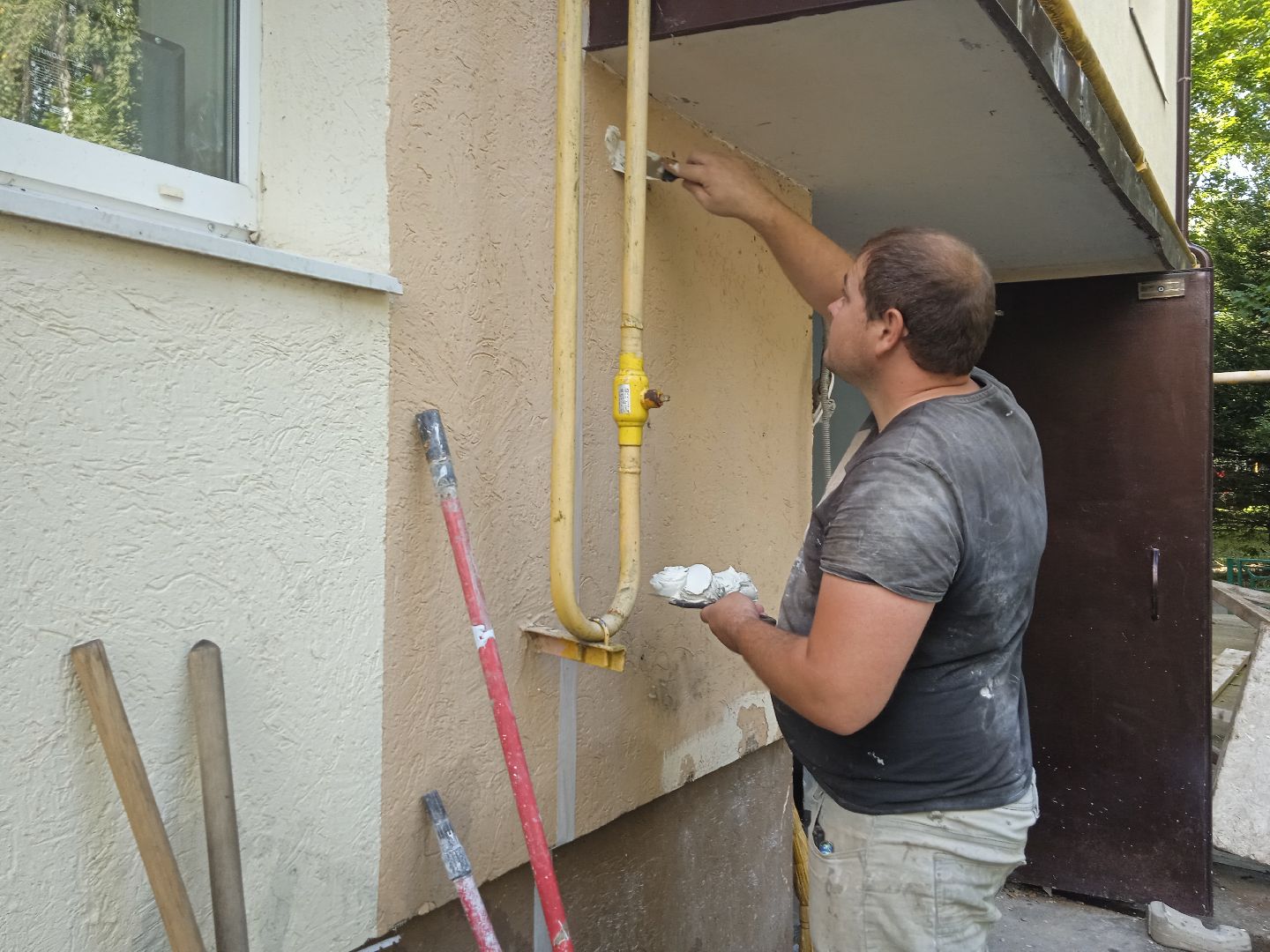 городской округ восход, жкх, благоустройство, ремонт подъезда,