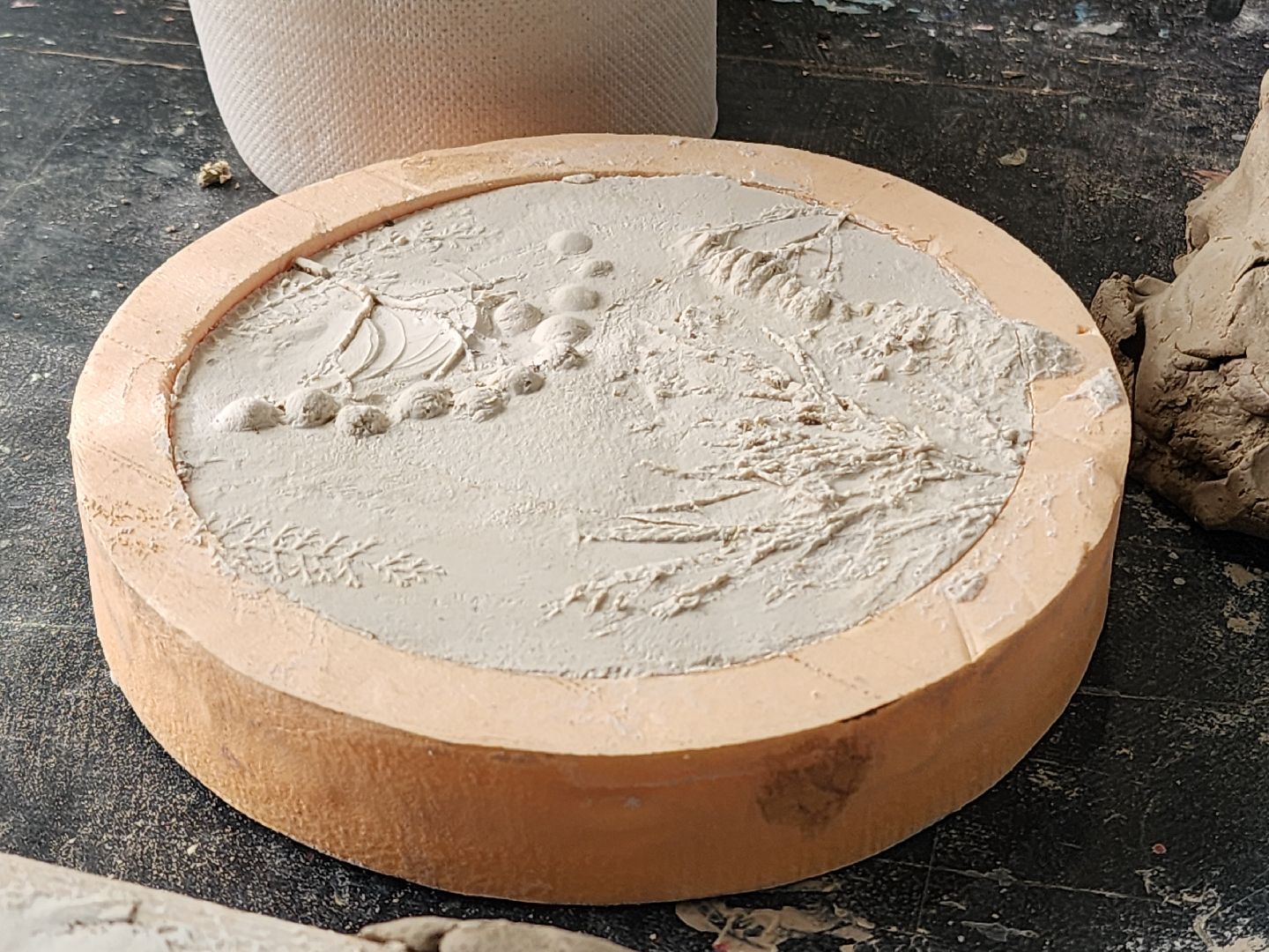 Черноголовка, ботанический барельеф, Мастер-класс,