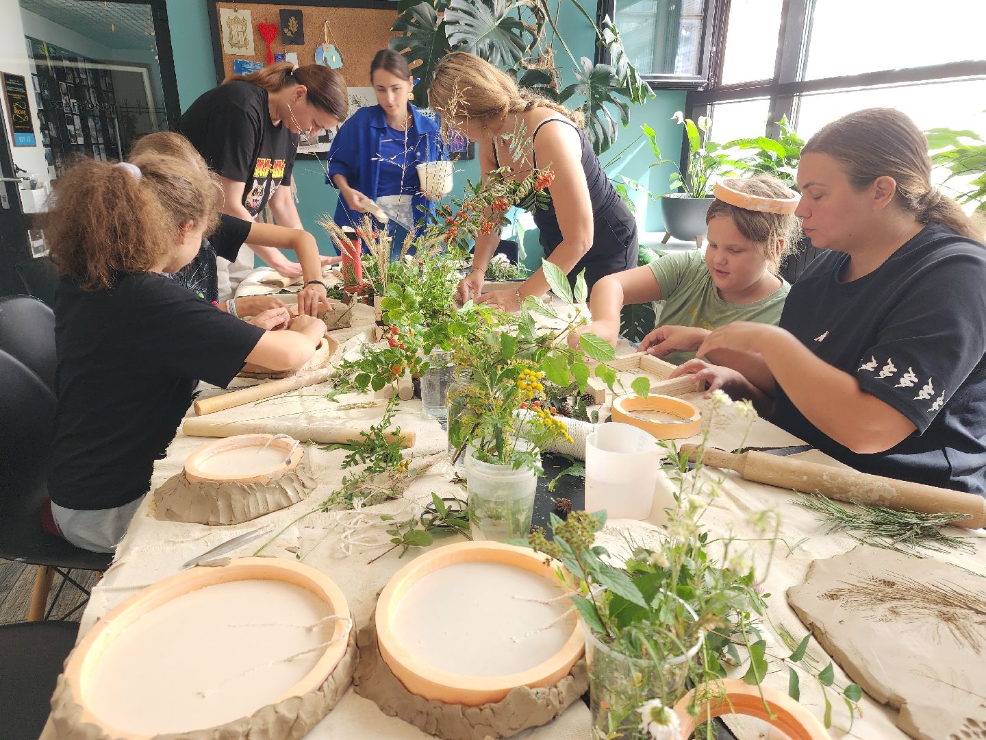 Черноголовка, ботанический барельеф, Мастер-класс,