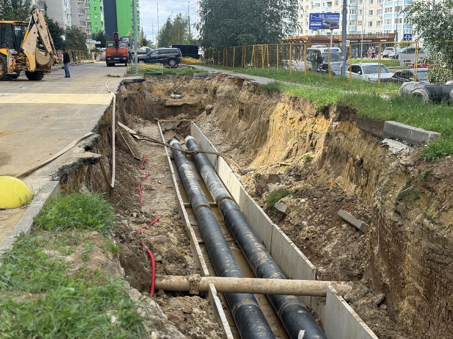 теплосети видное, ленинский городской округ, трубы, модернизация теплосетей,