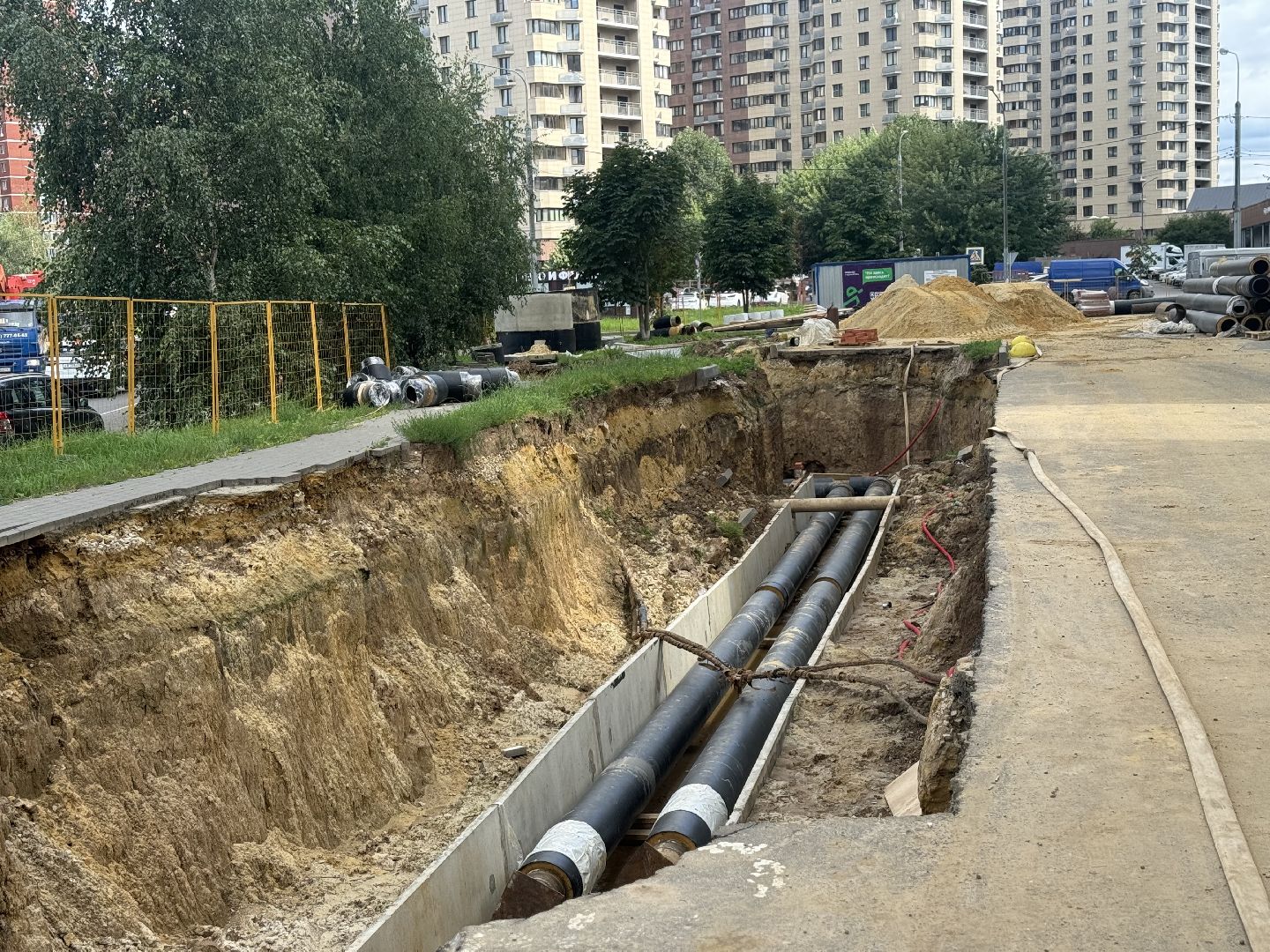 теплосети видное, ленинский городской округ, трубы, модернизация теплосетей,