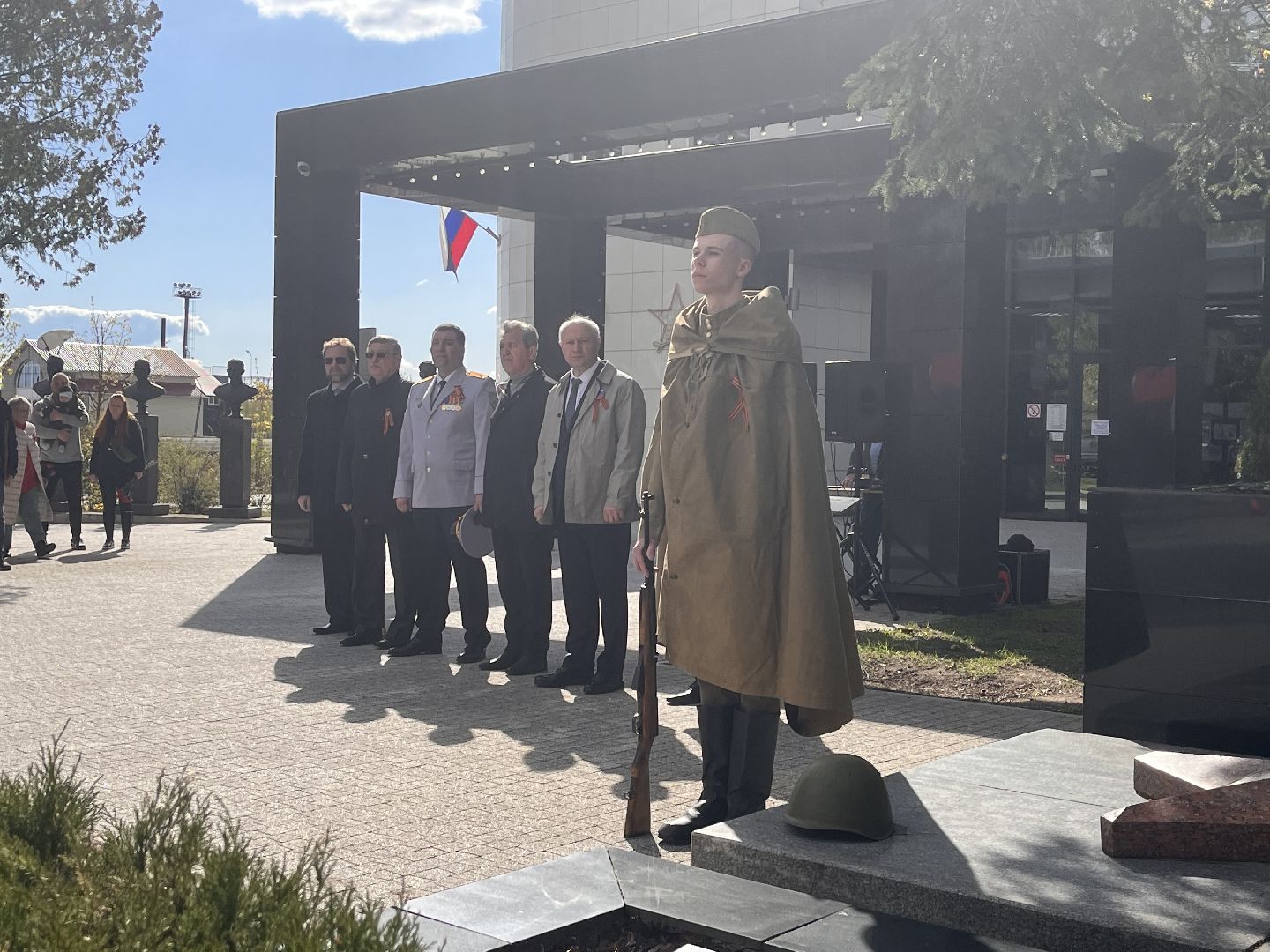 Шаховская, День Победы, мемориал