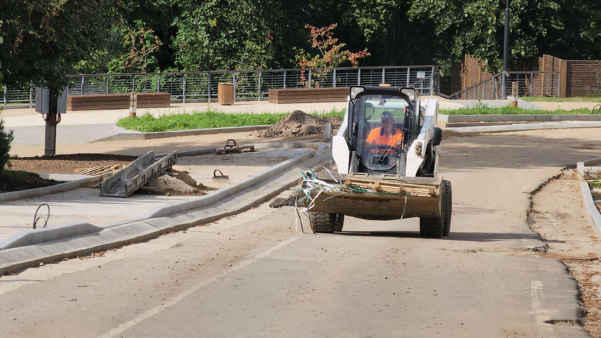 кашира, благоустройство, историческая часть города, госпрограмма московской области, пешеходные дорожки, тротуары, безопасный регион, набережная,