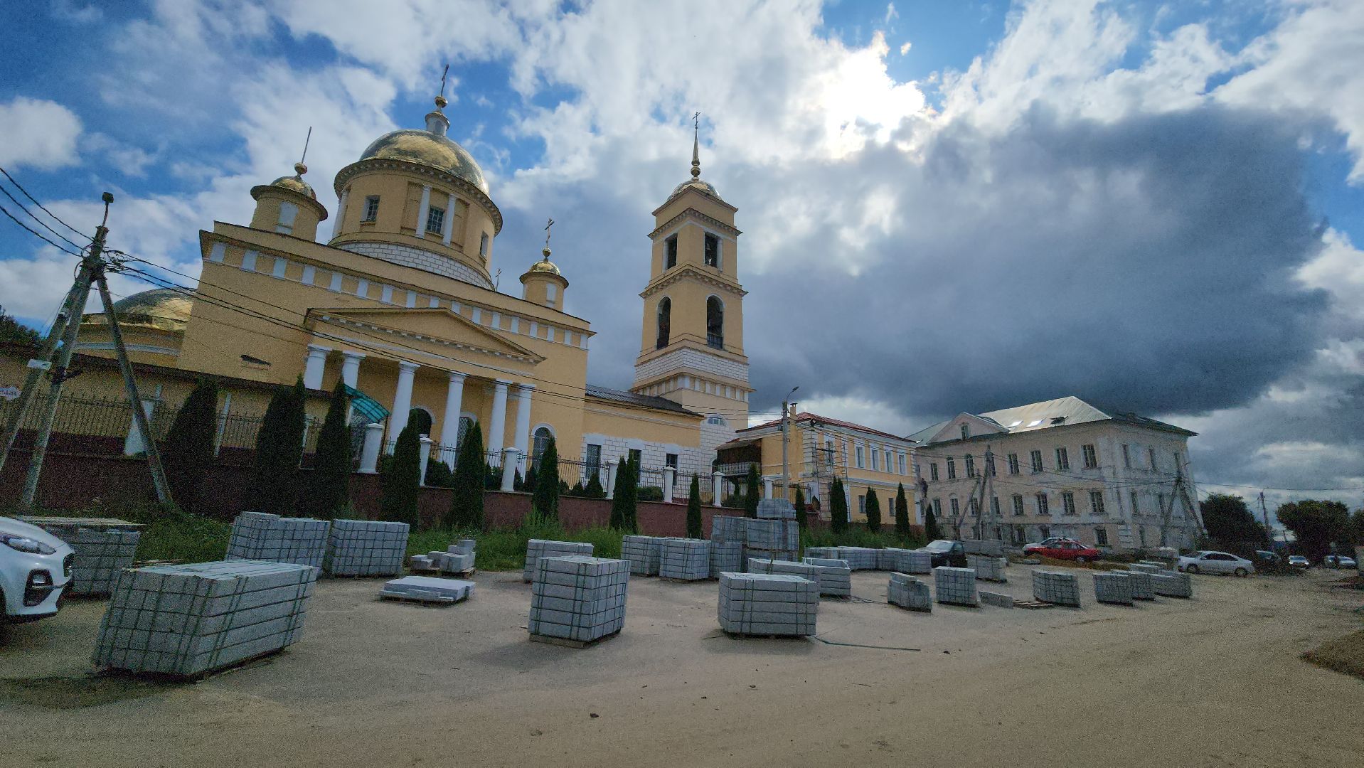 кашира, благоустройство, историческая часть города, госпрограмма московской области, пешеходные дорожки, тротуары, безопасный регион, набережная,