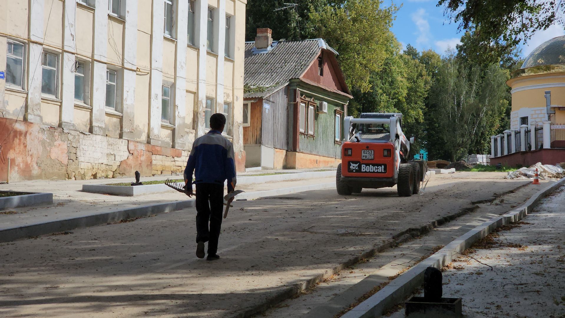 кашира, благоустройство, историческая часть города, госпрограмма московской области, пешеходные дорожки, тротуары, безопасный регион, набережная,