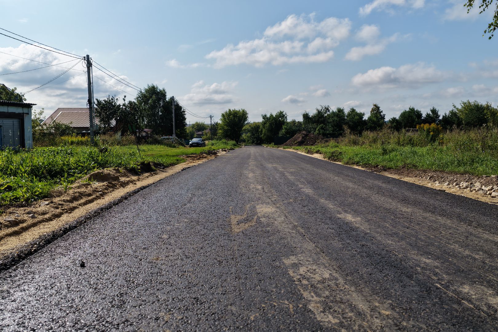 видео с коптера, ремонт дороги зарайск,