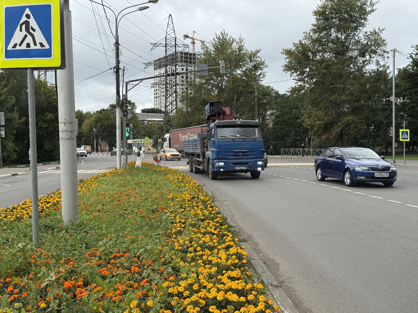 котельники, муляжи детей, пешеходный переход, школьники, 1 сентября,