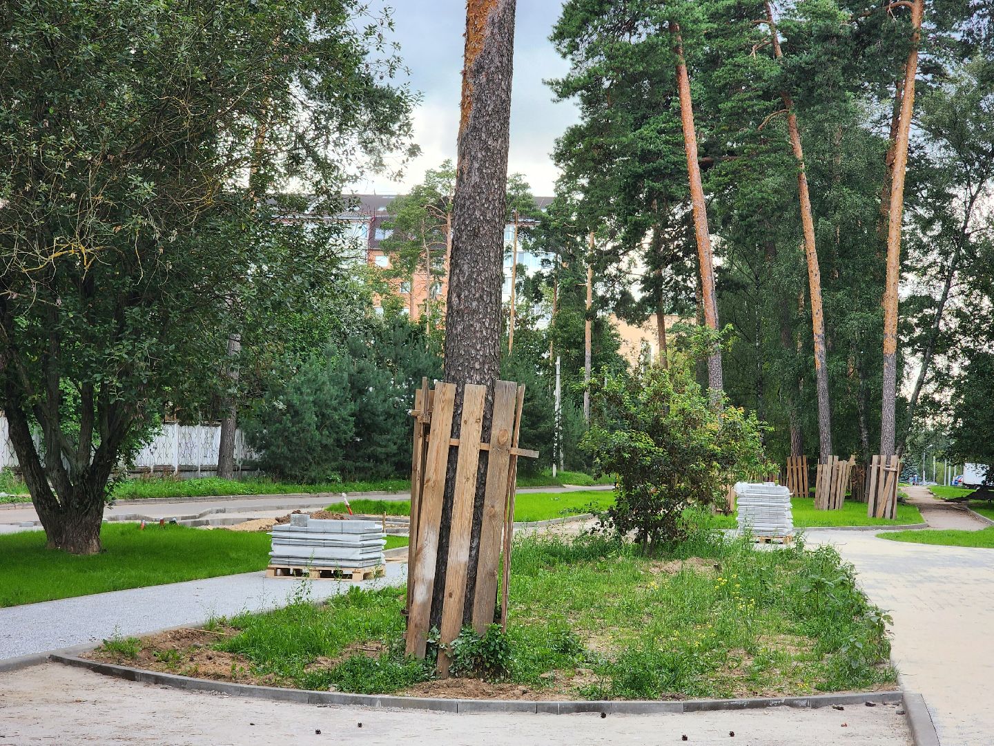 королёв, благоустройство сквера на пушкинской, администрация городского округа королев ,