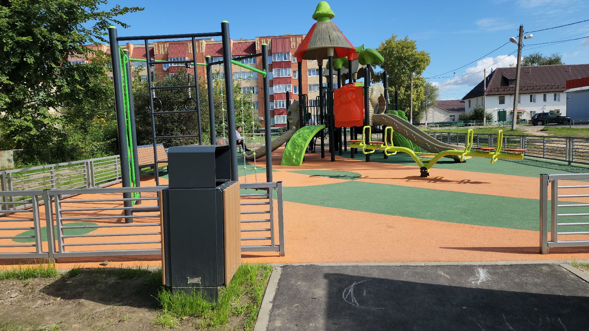 луховицы, крансая пойма, благоустройство,КраснаяПойма #благоустройство #детскаяплощадка,