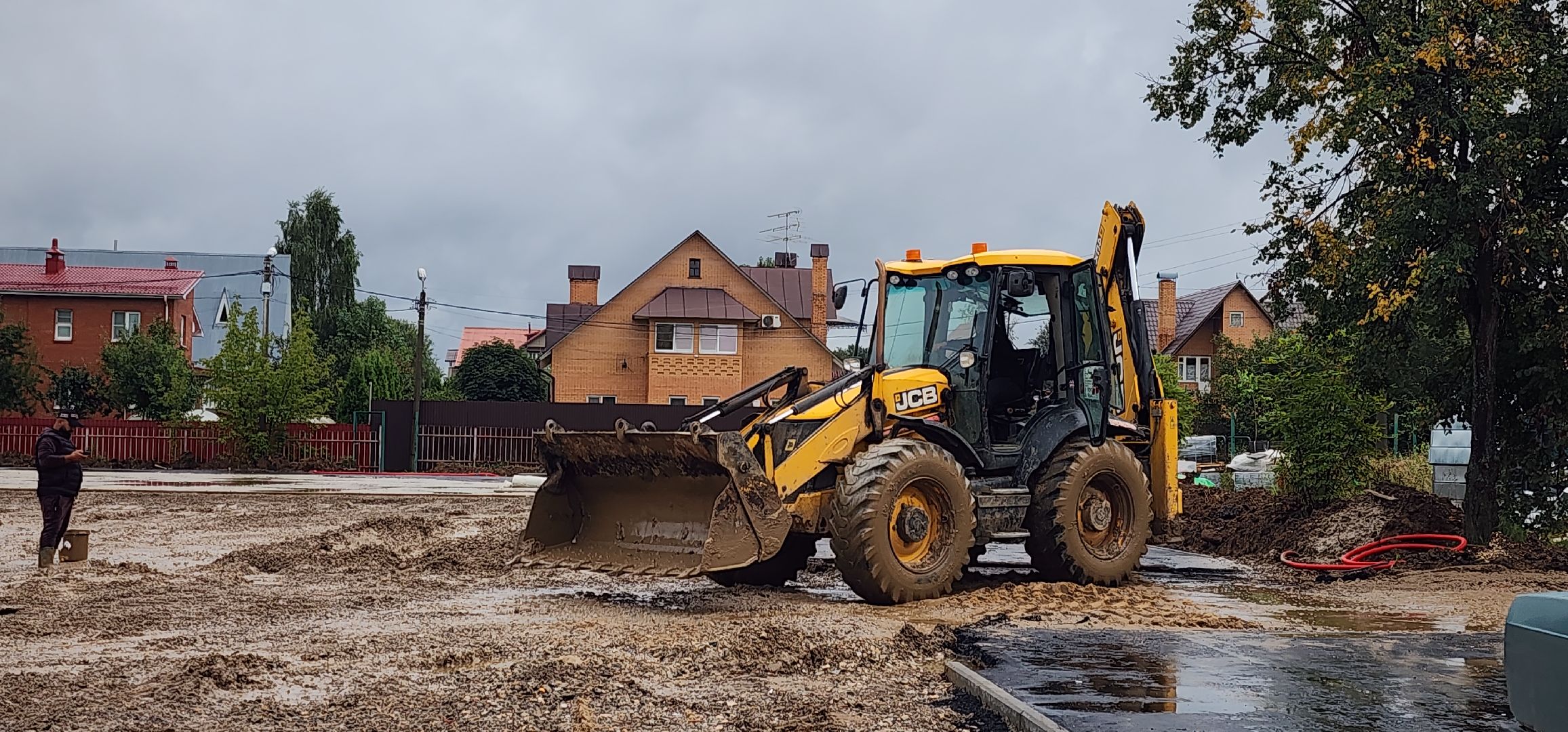 Благоустройство, Капитальный ремонт школы Голицыно, Строительство, Образование ,