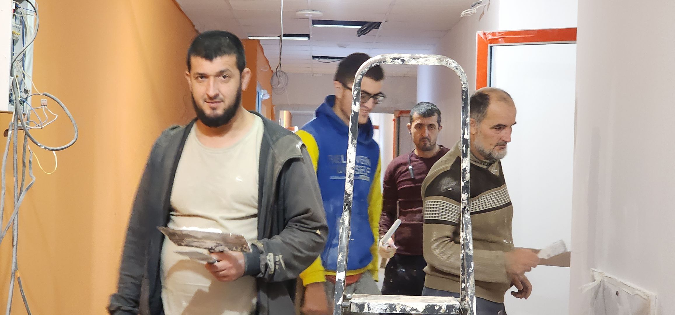 Благоустройство, Капитальный ремонт школы Голицыно, Строительство, Образование ,