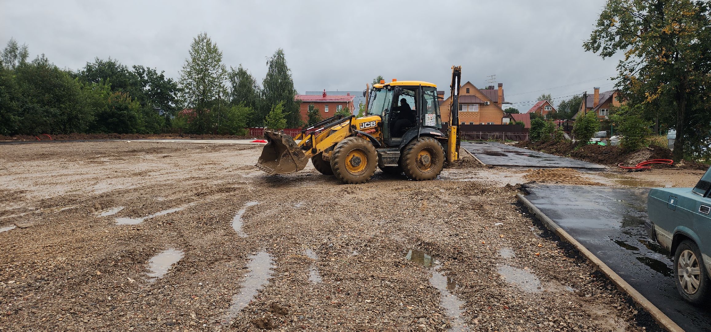 Благоустройство, Капитальный ремонт школы Голицыно, Строительство, Образование ,