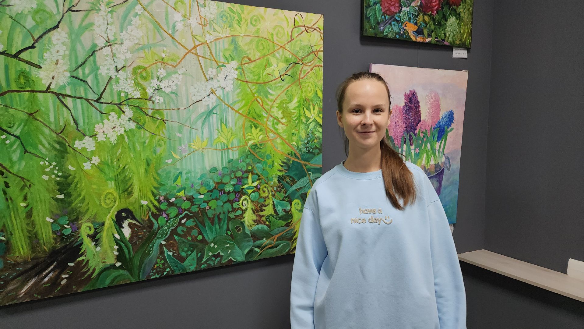 вертикалки, правдинский, пушкинский, живописцы, художественная выставка, картины маслом, союз художников подмосковья,сад, дивный сад,