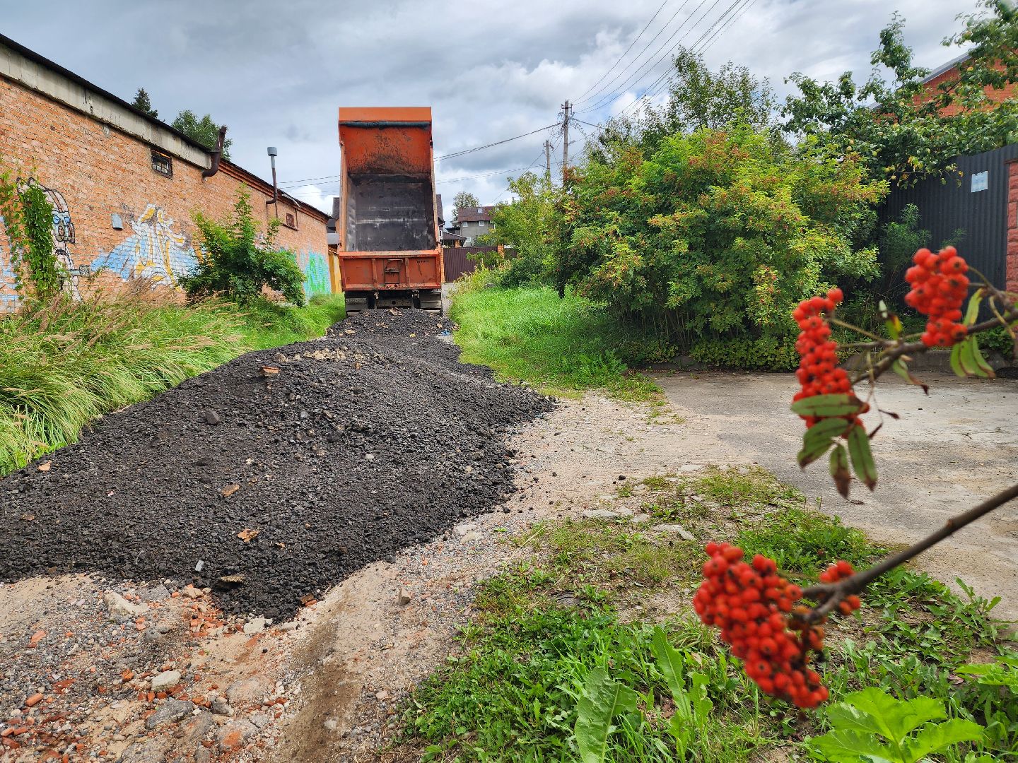 красноармейск, городской округ пушкинский, ремонт дороги, обращение жителей,