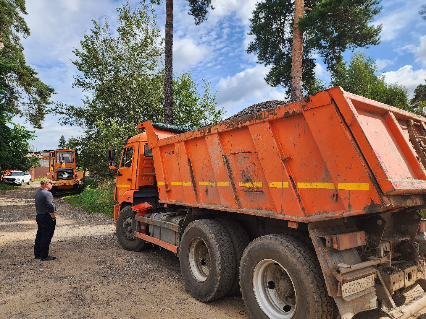 красноармейск, городской округ пушкинский, ремонт дороги, обращение жителей,