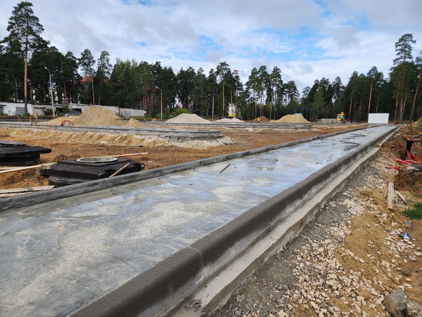 парки в лесу, орехово-зуево, парковский лес,