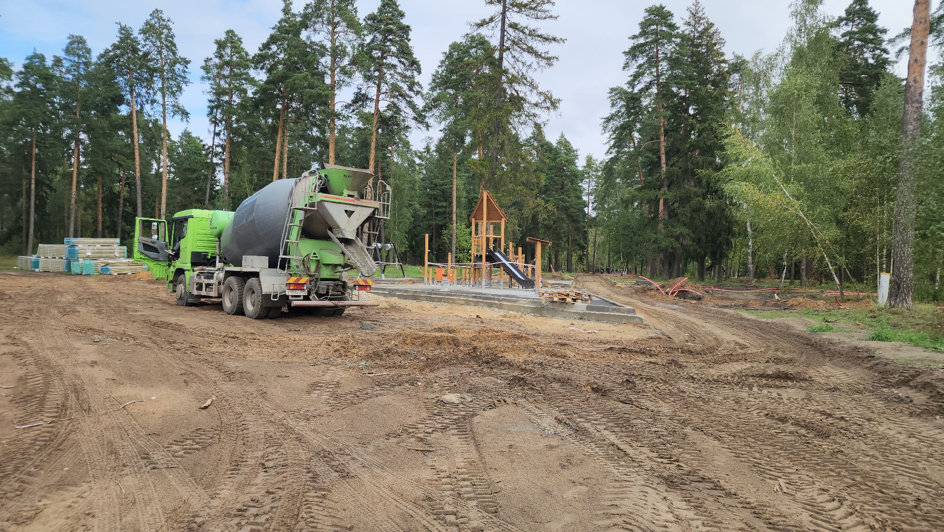 парки в лесу, орехово-зуево, парковский лес,