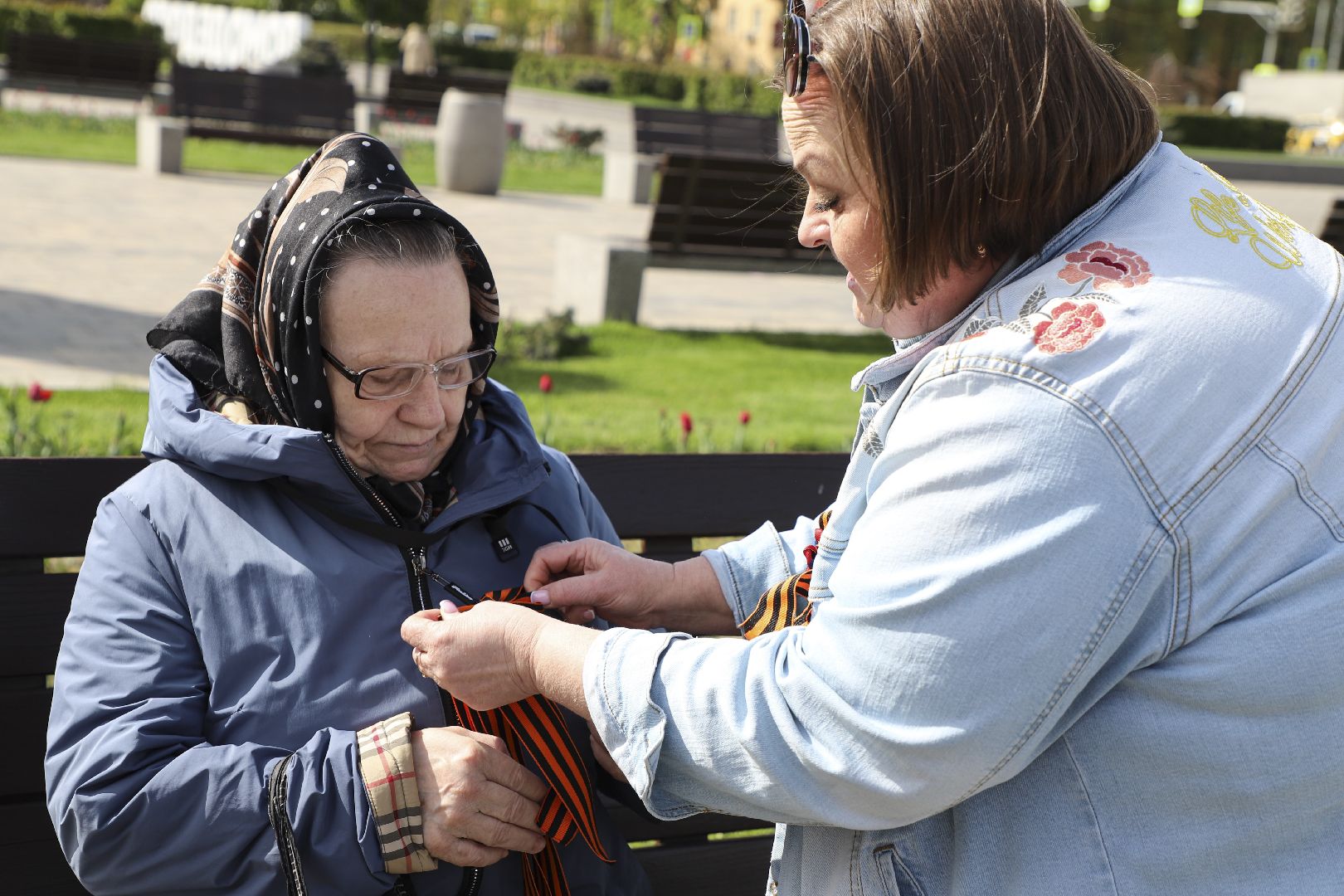 Волонтёры культуры, Георгиевская лента, Домодедово