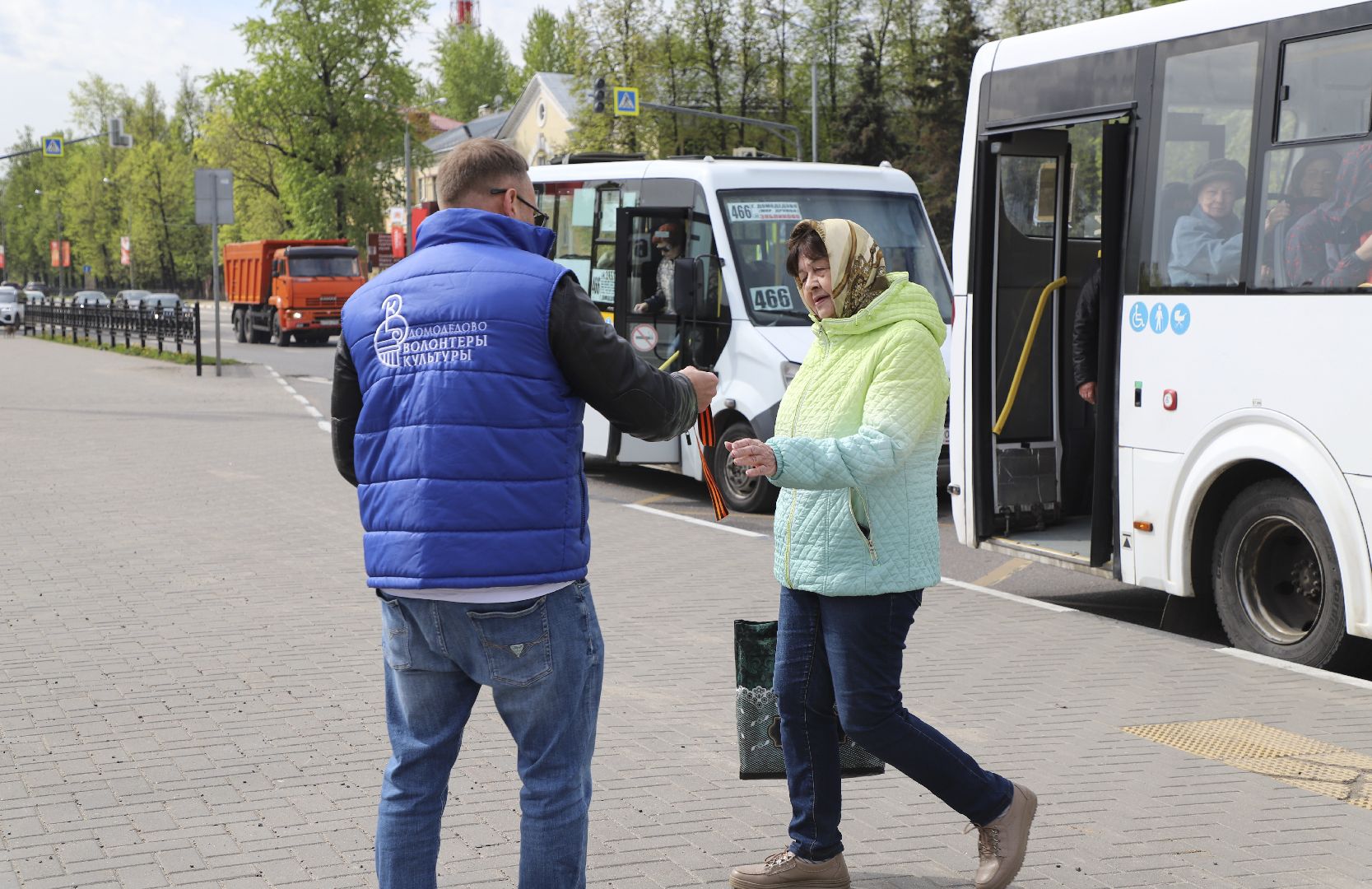 Волонтёры культуры, Георгиевская лента, Домодедово