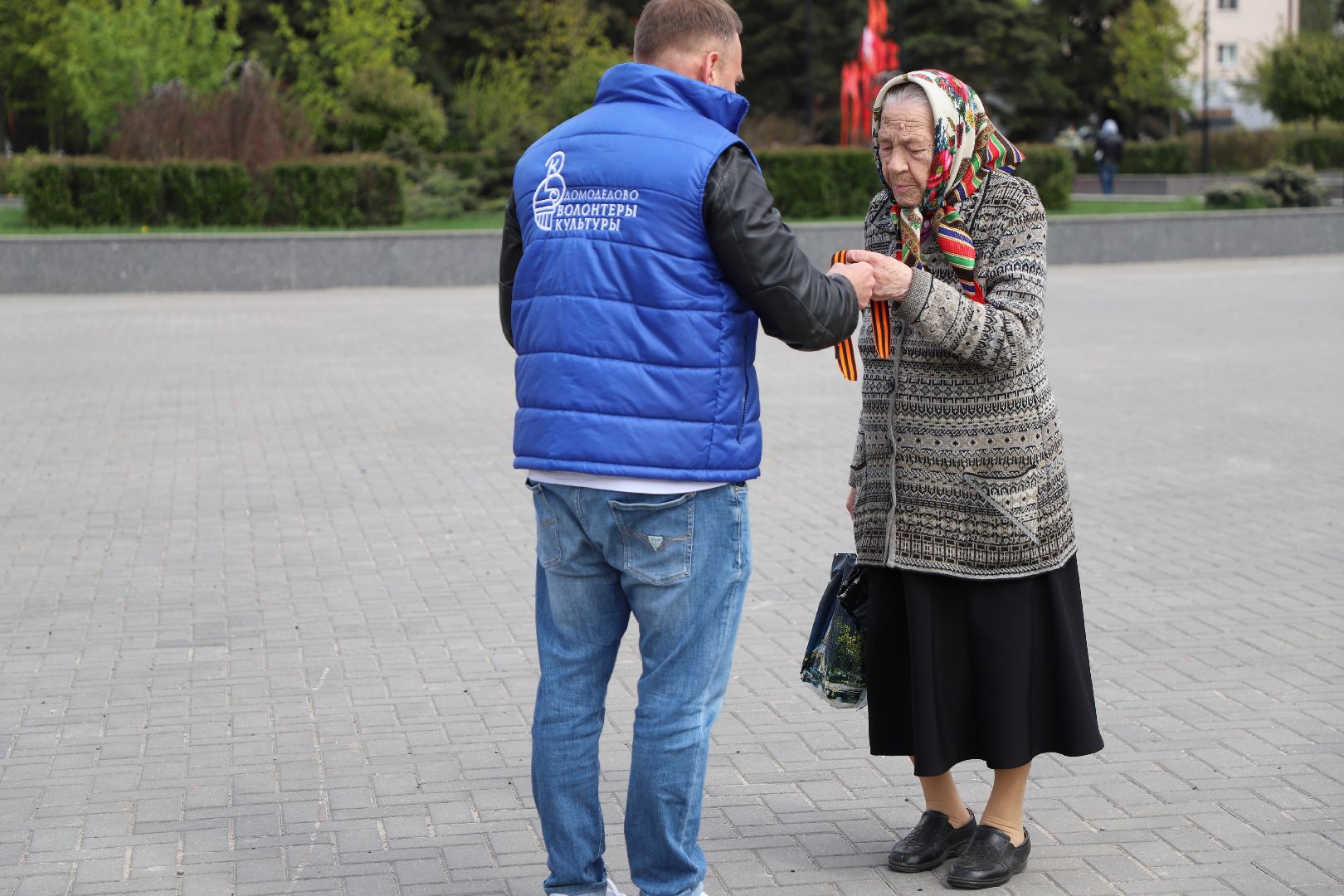 Волонтёры культуры, Георгиевская лента, Домодедово