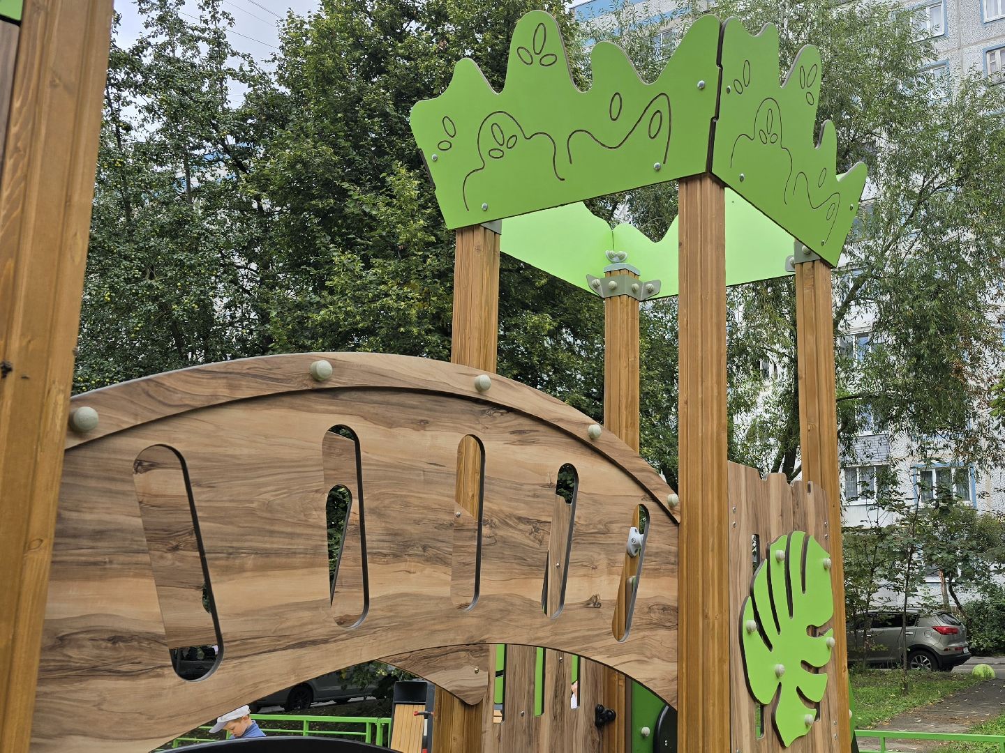 Коломна, новая детская площадка,