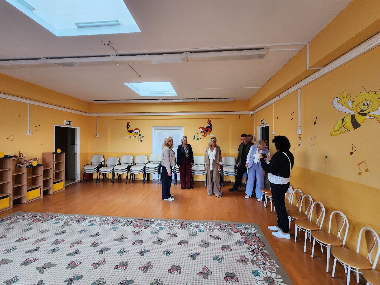 чехов, микрорайон венюково , школа 9, дошкольное отделение , подготовка к новому учебному году , косметический ремонт , обновление пищеблока, ремонт бассейна , благоустройство территории, метеостанция, комиссия, проверка,