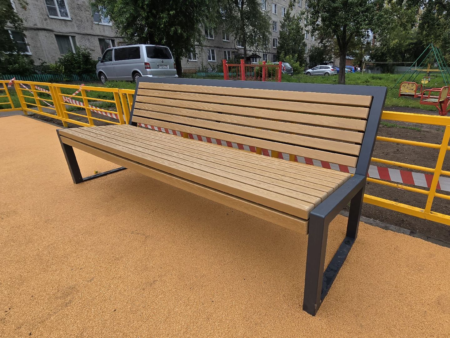 Коломна, новая детская площадка,