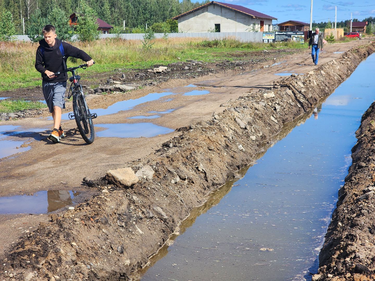дубна,  поле многодетных, поселок для многодетных, строительство, дороги,