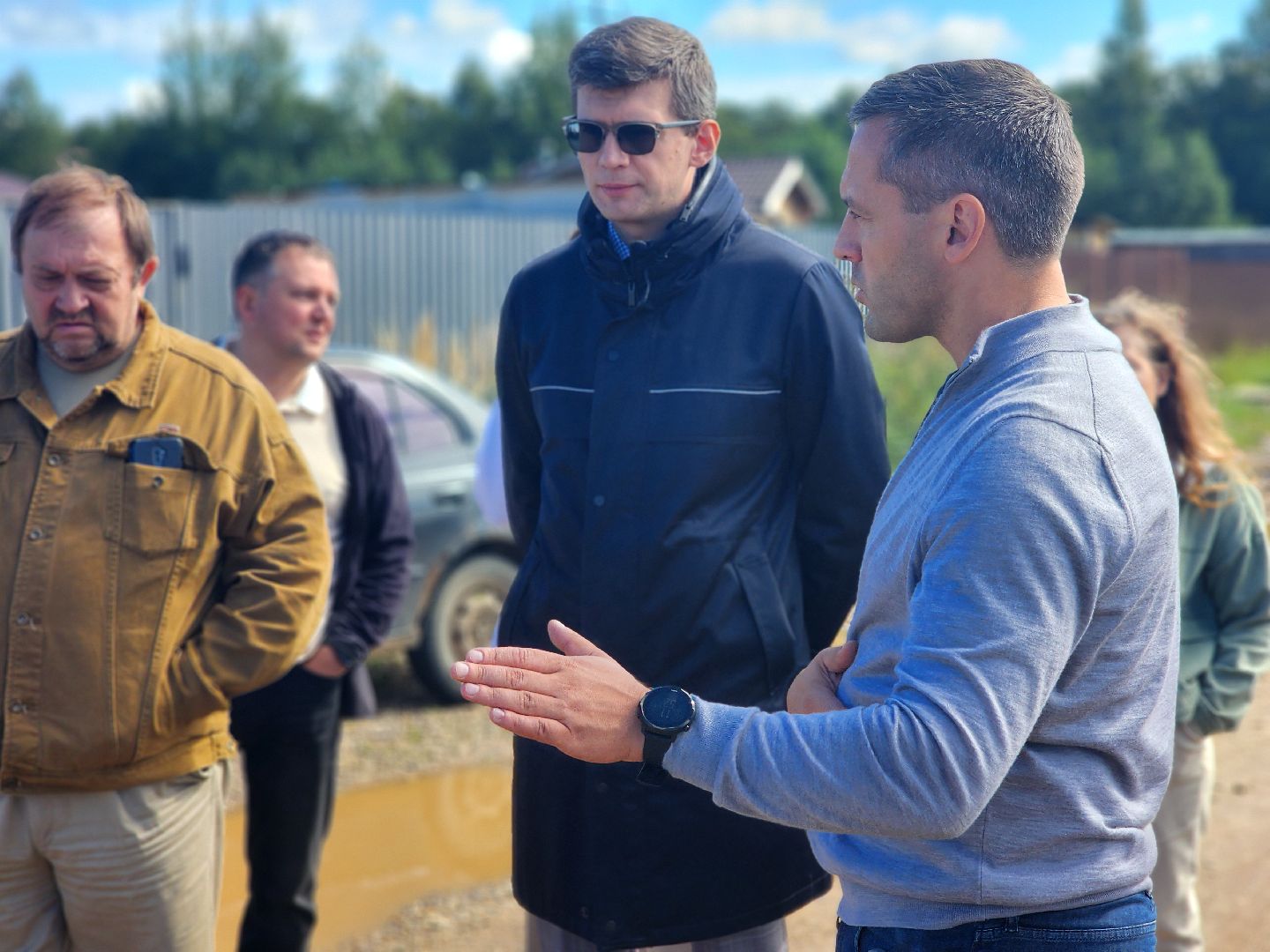 дубна,  поле многодетных, поселок для многодетных, строительство, дороги,