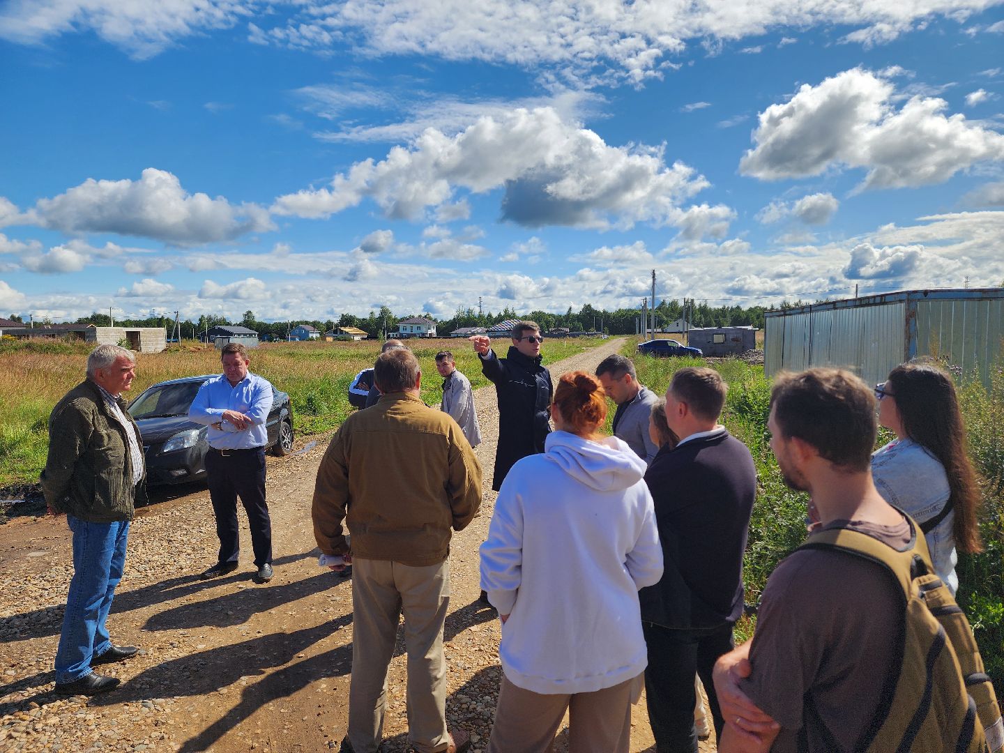 дубна,  поле многодетных, поселок для многодетных, строительство, дороги,
