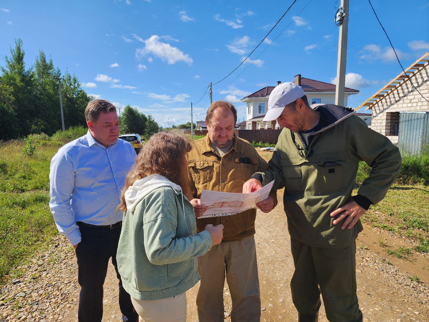 дубна,  поле многодетных, поселок для многодетных, строительство, дороги,