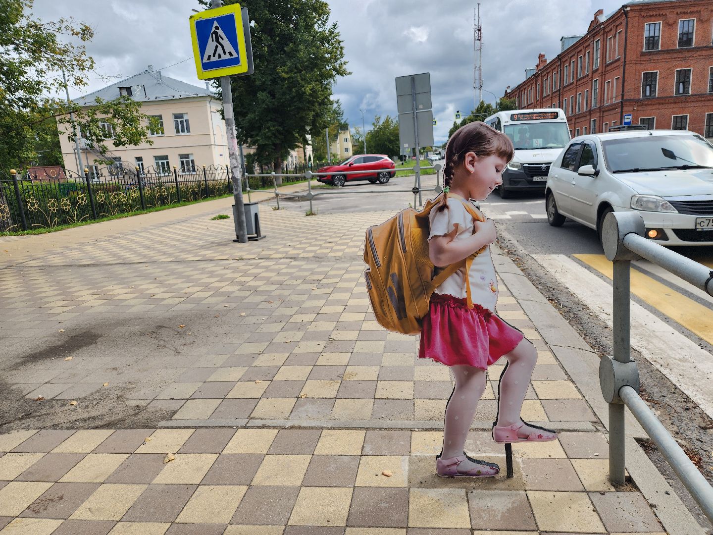 безопасный пешеходный переход, макеты школьников, безопасное дорожное движение, ногинск, богородский городской округ,