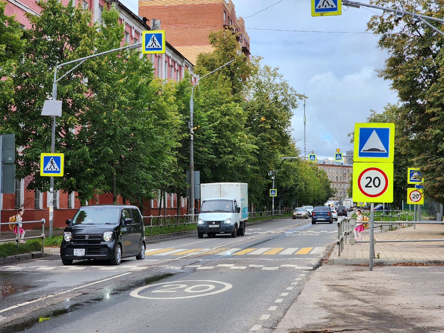безопасный пешеходный переход, макеты школьников, безопасное дорожное движение, ногинск, богородский городской округ,