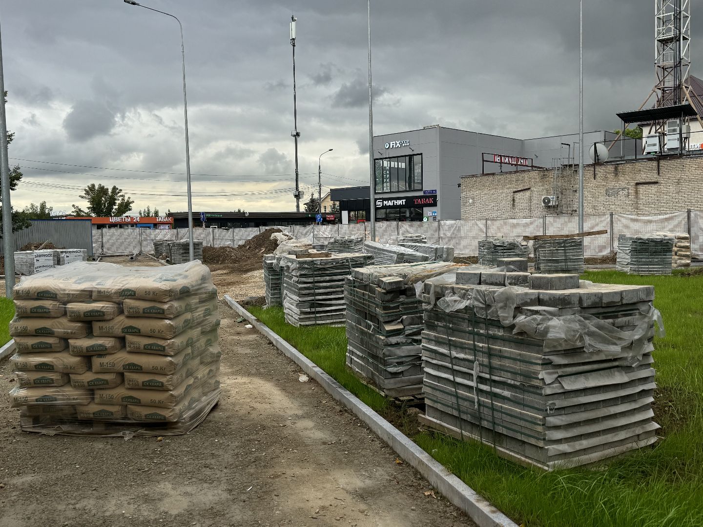 благоустройство, сквер, поселок измайлово , ленинский городской округ,
